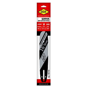 Шина пилы цепной сварная DDE 16"/ 40 см 3/8"-1,3-56 зв