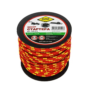 Шнур стартера на катушке DDE бухта 6,0мм 20м